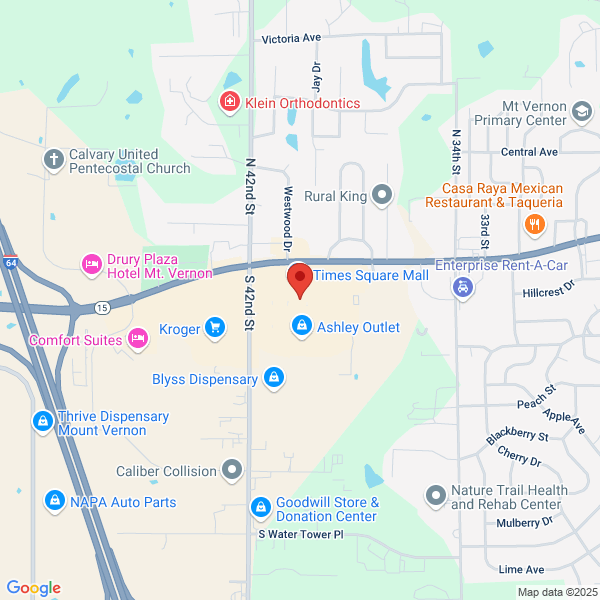 Map of the area